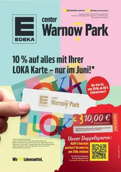 Vorschau von dem Prospekt des Geschäftes Edeka, gültig ab dem 14.06.2026