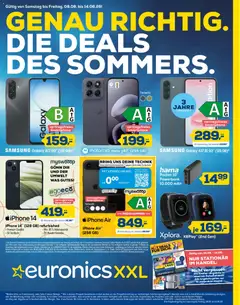 Vorschau von dem Prospekt des Geschäftes Euronics, gültig ab dem 08.08.2026