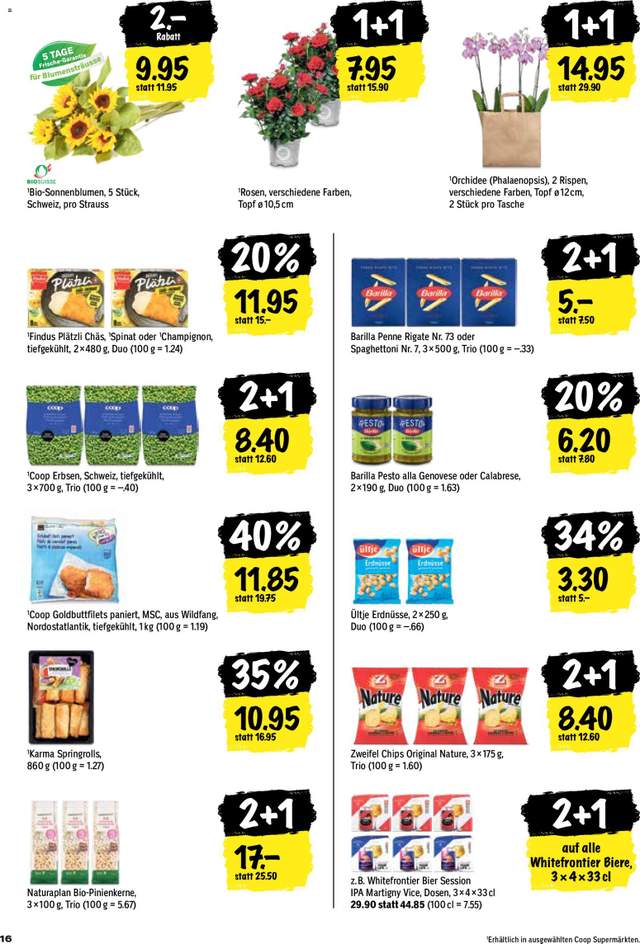 Neue Coop Aktionen ab 17.09.