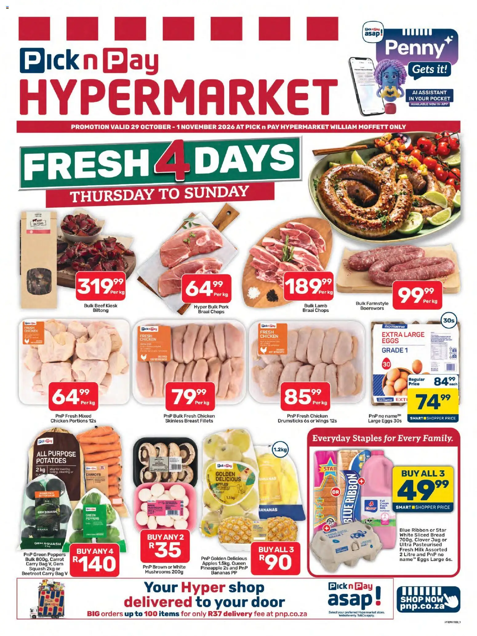 Pick n Pay Hypermarket Fresh Eastern Cape - Specials from 29/10 - 01/11 ...