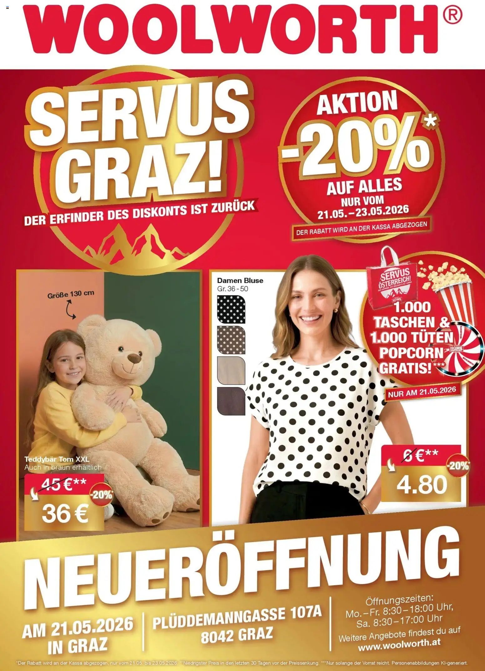 Vorschau der Angebote: Woolworth Woolworth Servus Graz! gültig ab 21.05.2026