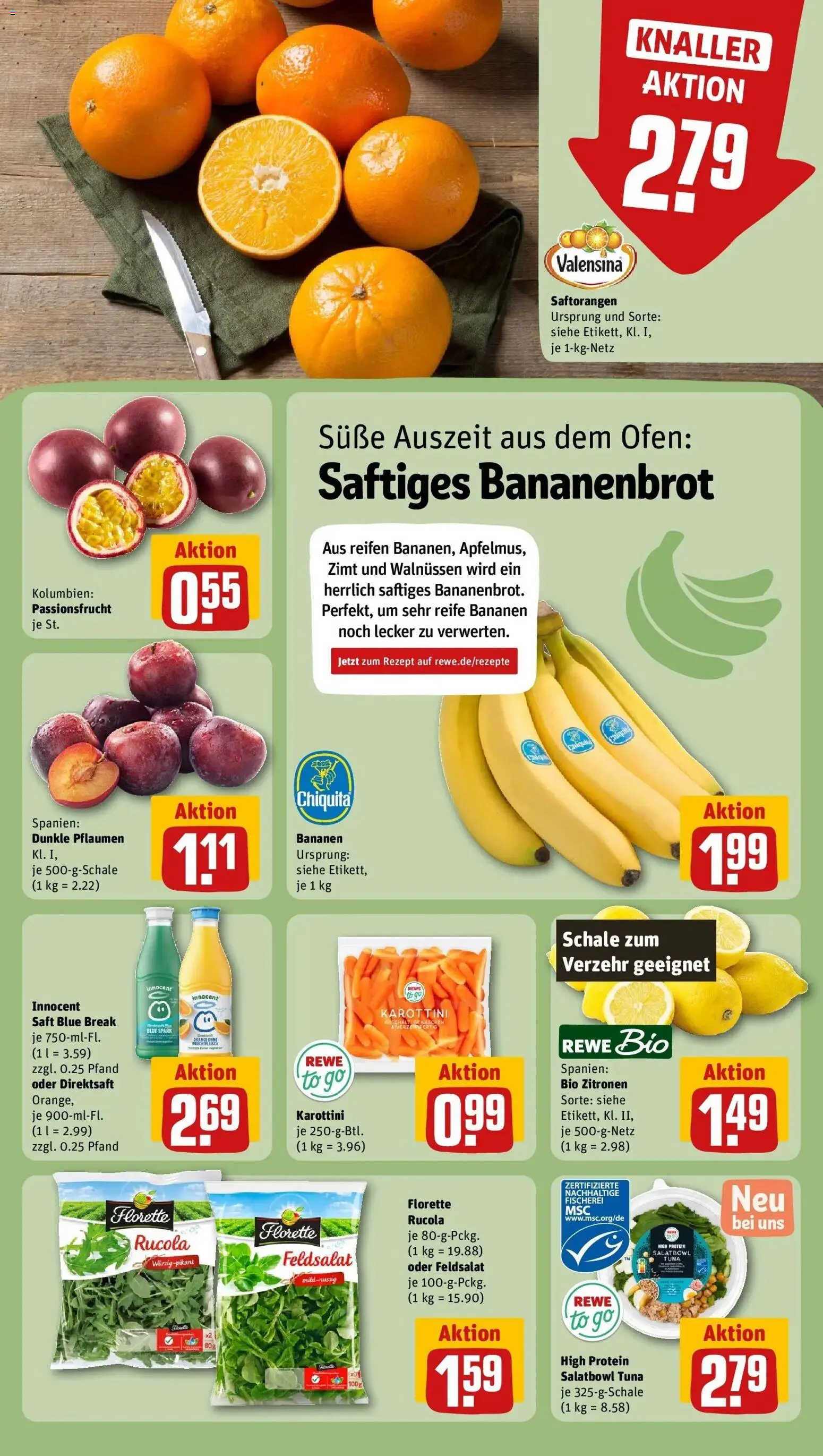 Vorschau von dem Prospekt des Geschäftes Rewe, gültig ab dem 12.10.2026