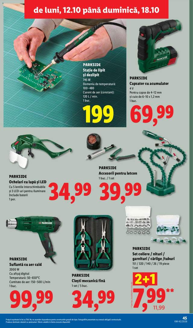 Noul catalog Lidl de la 12.10.