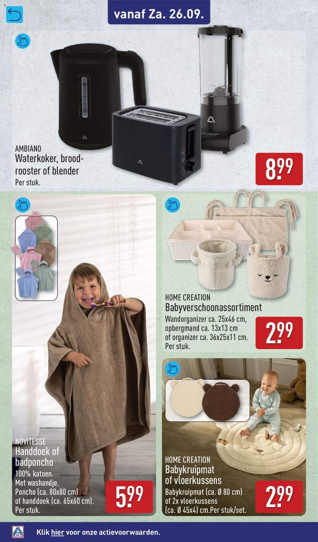 Nieuwe Aldi folder vanaf 21-09