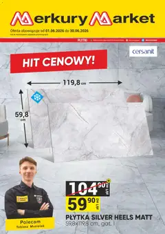Pogląd gazetki "Merkury Market gazetka" ze sklepu Merkury Market ważnej od 01.06.2026