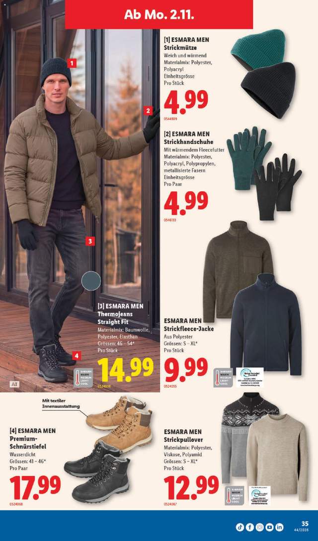 Neue Lidl Aktionen ab 29.10.