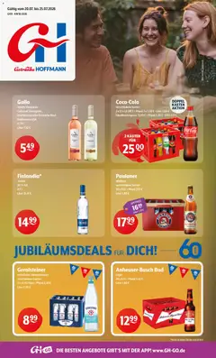 Vorschau von dem Prospekt des Geschäftes Getränke Hoffmann, gültig ab dem 20.07.2026