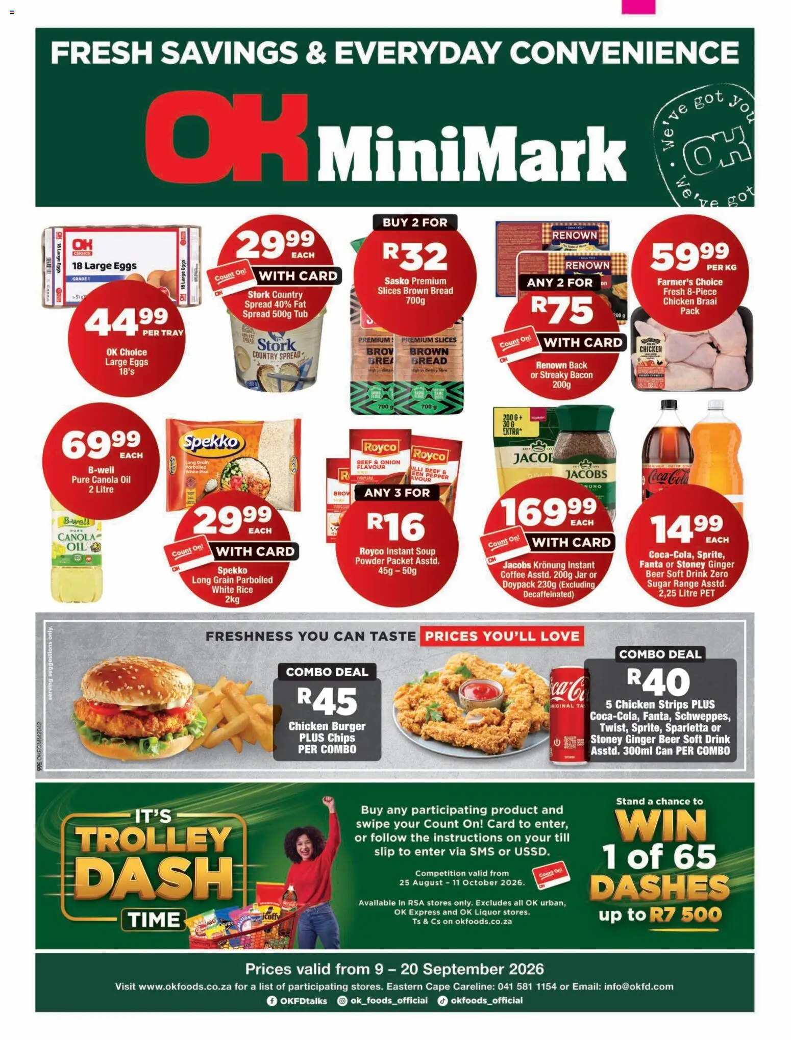Preview of OK Foods flyer valid from 09/09/2026