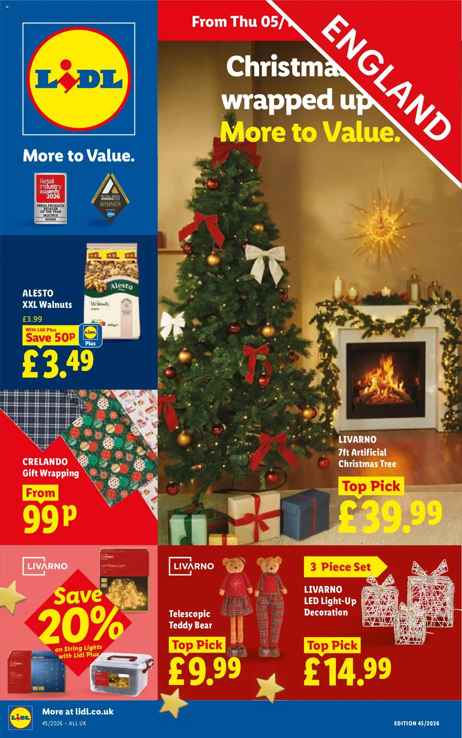Preview of Lidl Weekly offers Lidl England valid from 05/11/2026