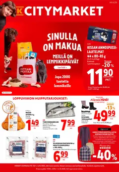 Kaupan K-Citymarket K-Citymarket tarjoukset esikatselu, voimassa 01/10/2026