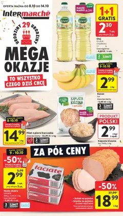 Pogląd gazetki "Intermarche gazetka" ze sklepu Intermarche ważnej od 08.10.2026