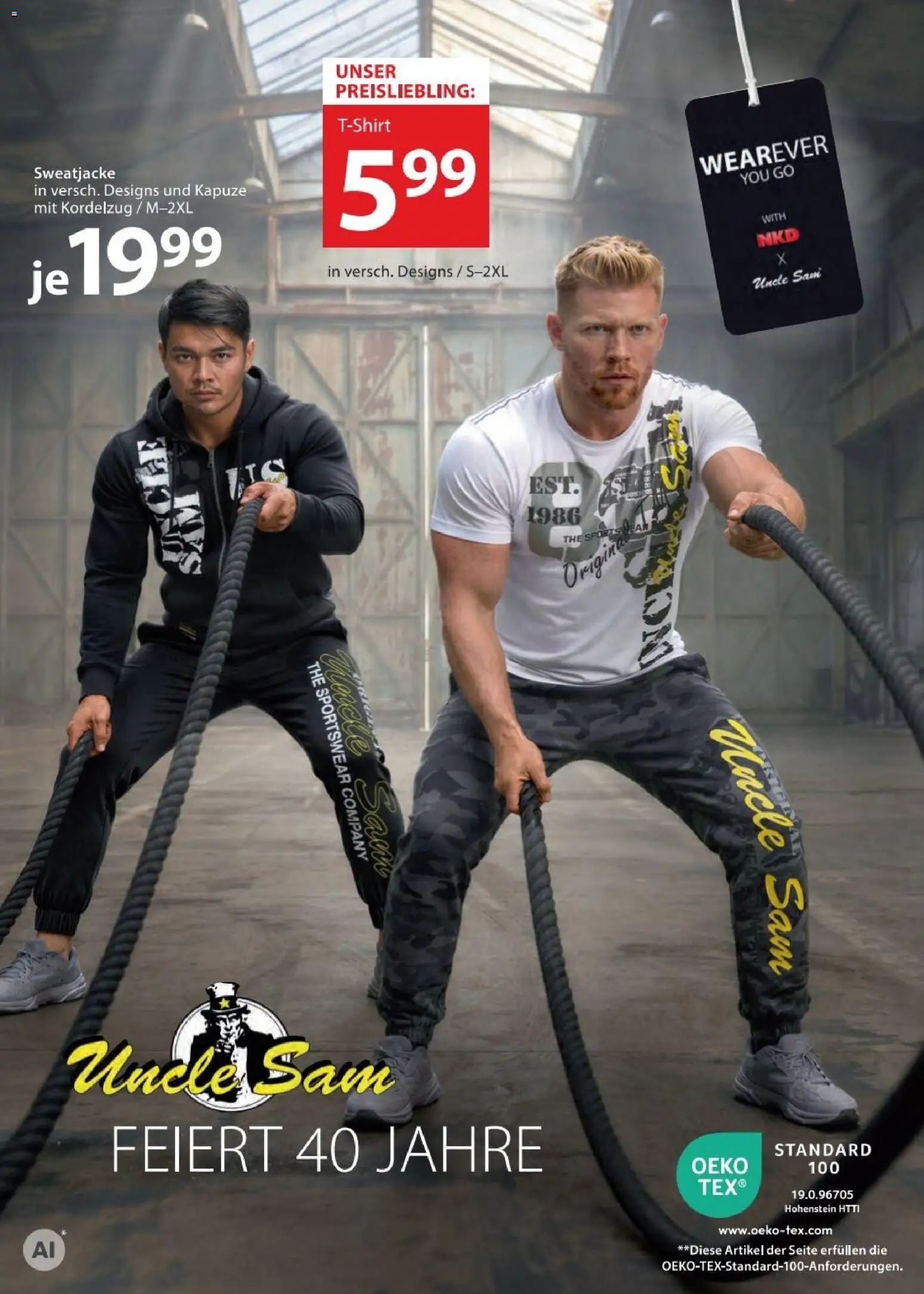 Vorschau von dem Prospekt des Geschäftes NKD, gültig ab dem 10.09.2026 - Sweatjacke