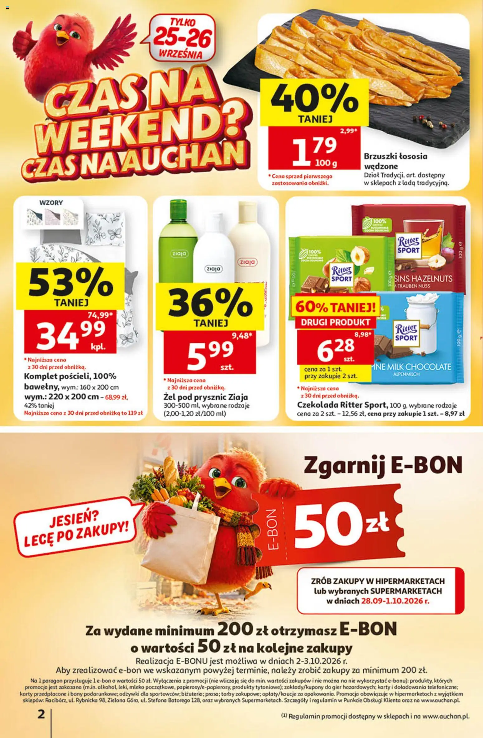 Pogląd gazetki "Auchan gazetka - 30 Lat Hipermarket" ze sklepu Auchan ważnej od 24.09.2026