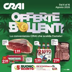 Anteprima dell'opuscolo CRAI volantino Avetrana dal negozio CRAI valido da 06/08/2026