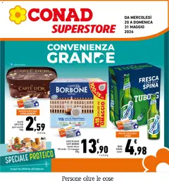 Anteprima dell'opuscolo Conad volantino Superstore Campania dal negozio Conad valido da 20/05/2026