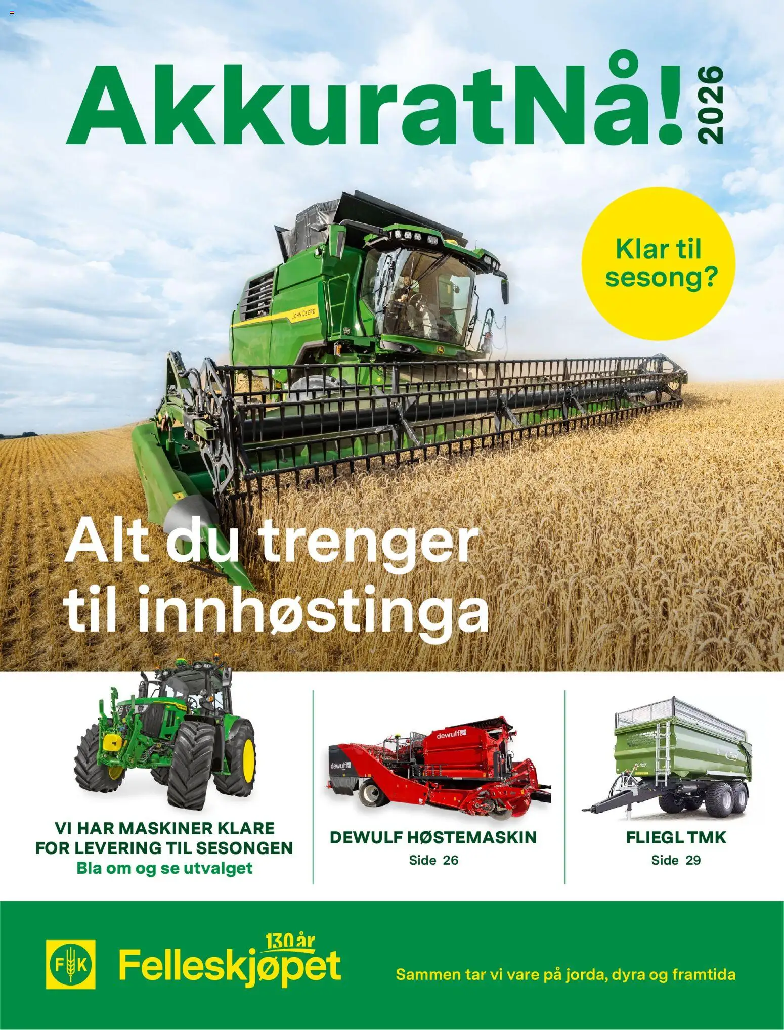 Forhåndsvis Felleskjøpet AkkuratNå! 2026 fra butikk Felleskjøpet gyldig fra 02/07/2026