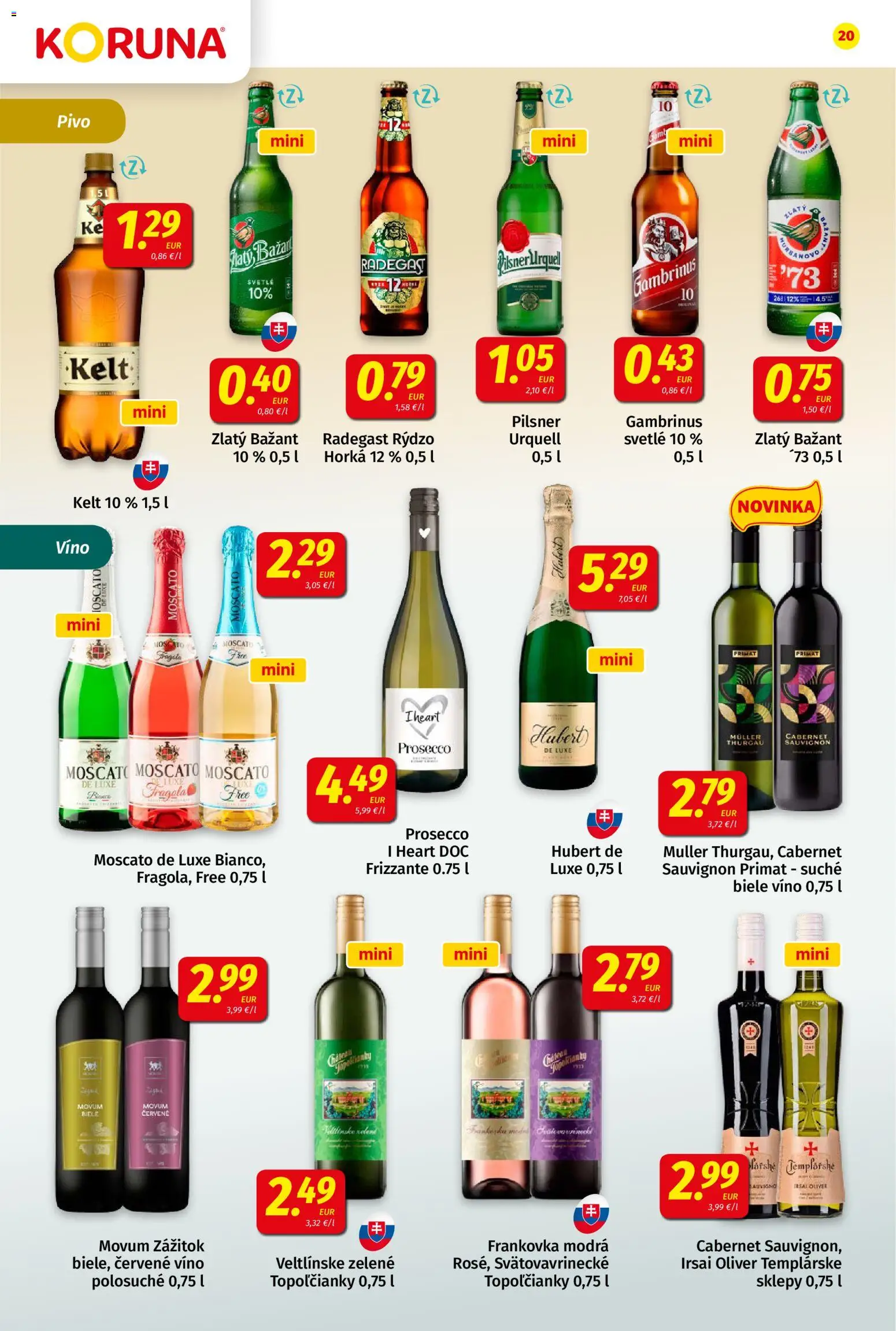 Náhľad Koruna letáku platného od 25.09.2026