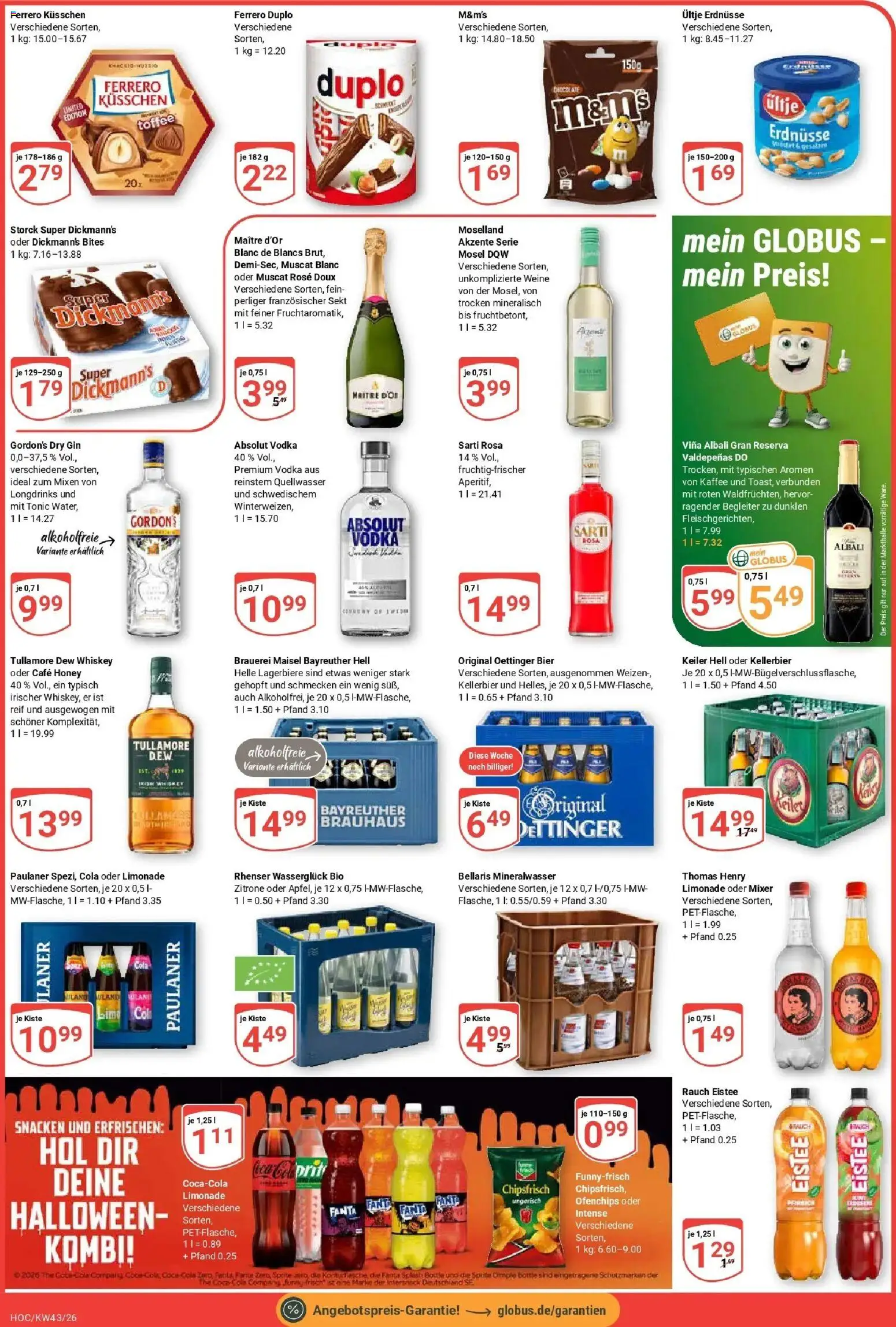 Vorschau von dem Prospekt des Geschäftes Globus, gültig ab dem 19.10.2026