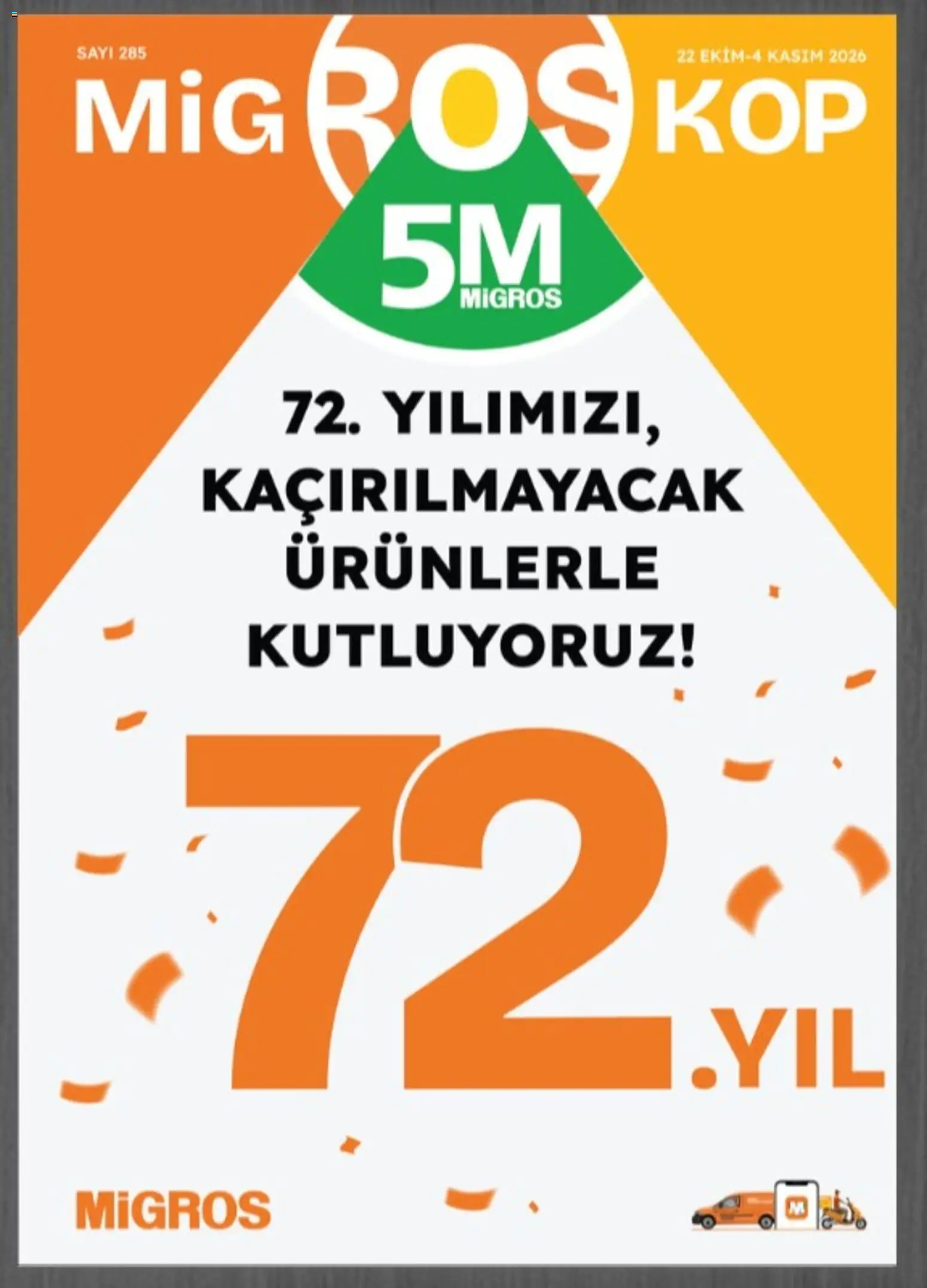 Migros Migros Katalog - 5M Migroskop Dijital 22.10.2026 - Broşürünün önizlemesi