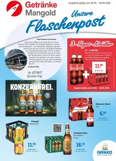 Vorschau von dem Prospekt des Geschäftes Angebote, gültig ab dem 25.05.2026