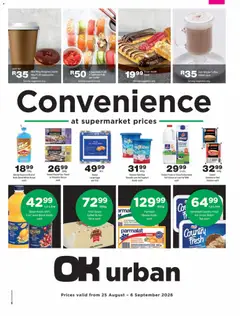 Preview of OK Foods flyer valid from 25/08/2026