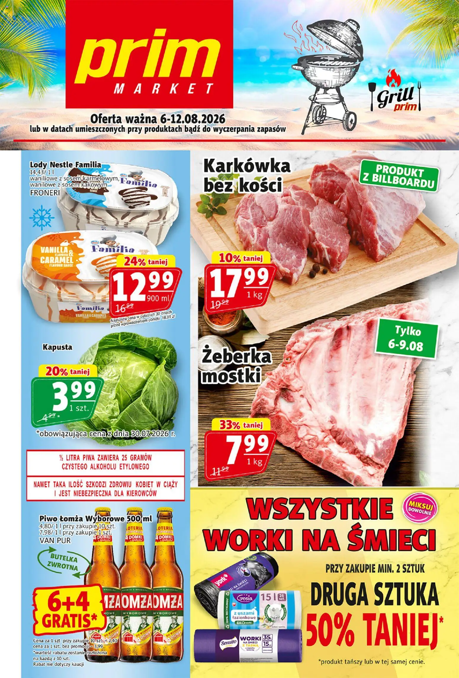 Pogląd gazetki "Prim Market gazetka" ze sklepu Prim Market ważnej od 06.08.2026