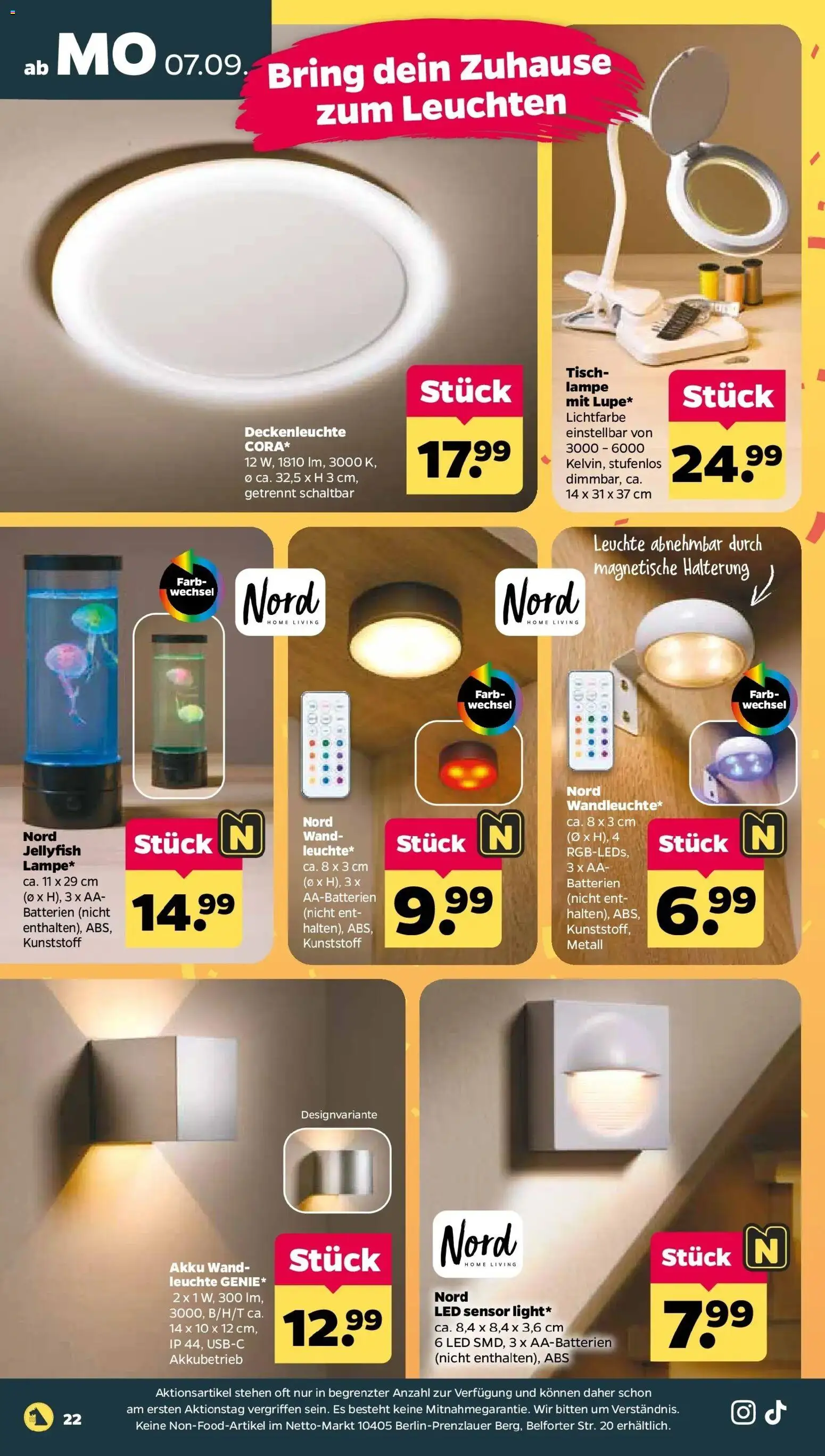Vorschau von dem Prospekt des Geschäftes Netto, gültig ab dem 07.09.2026