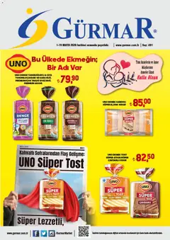 Gürmar Gürmar Katalog 01.05.2026 - Broşürünün önizlemesi