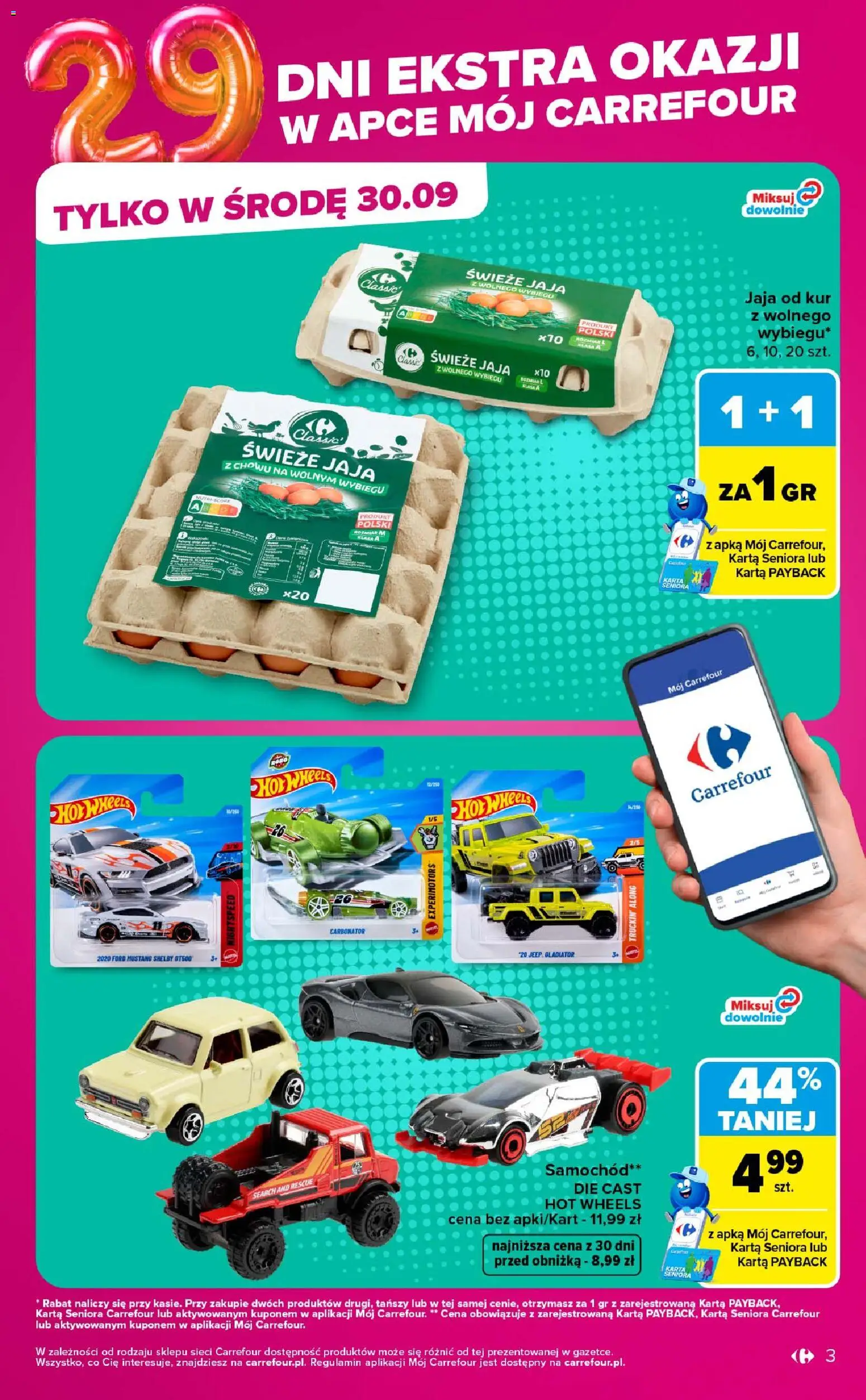Pogląd gazetki "Carrefour gazetka - Market" ze sklepu Carrefour ważnej od 28.09.2026