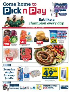 Preview of Pick n Pay flyer valid from 10/08/2026