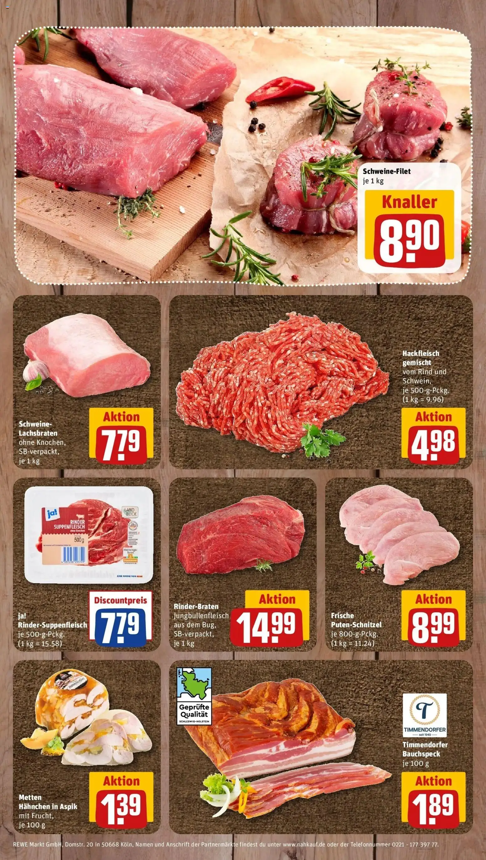 Vorschau von dem Prospekt des Geschäftes Rewe, gültig ab dem 19.10.2026