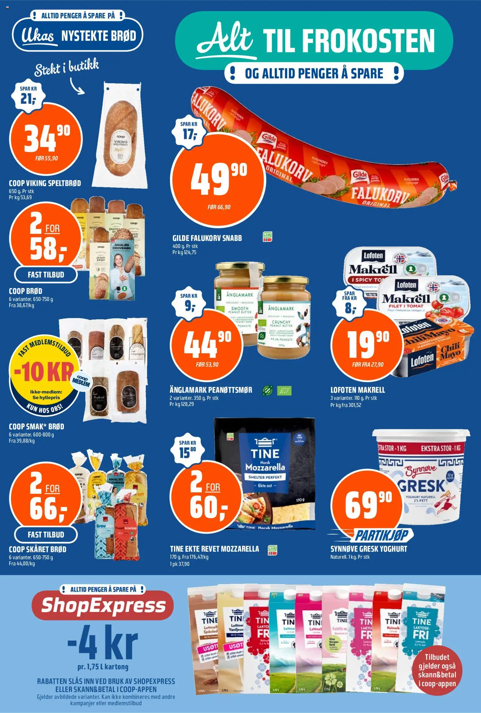 Forhåndsvis Coop Obs kundeavis fra butikk Coop Obs gyldig fra 31/08/2026