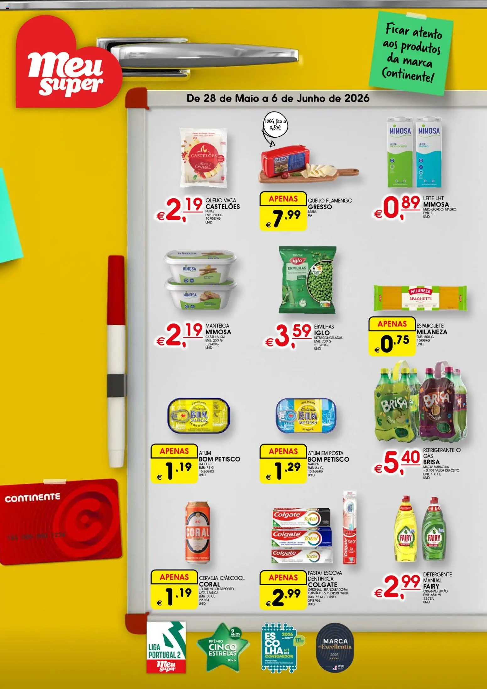 Pré-visualização do folheto da loja Meu Super válida a partir de 28/05/2026