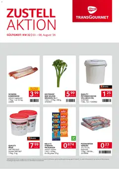 Vorschau der Angebote: Transgourmet Transgourmet Zustellaktion gültig ab 03.08.2026