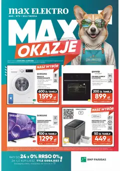 Pogląd gazetki "Max elektro gazetka" ze sklepu Max elektro ważnej od 28.04.2026