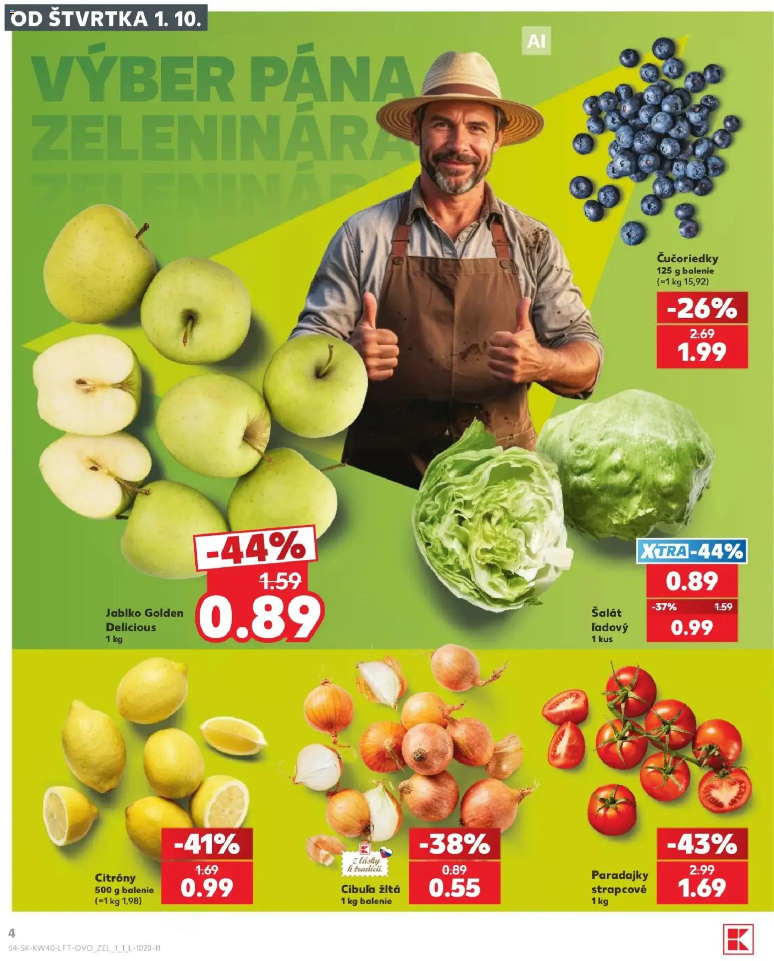 Náhľad Kaufland letáku platného od 01.10.2026