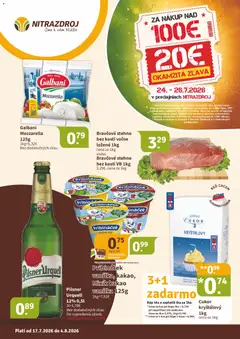 Náhľad Nitrazdroj letáku platného od 17.07.2026