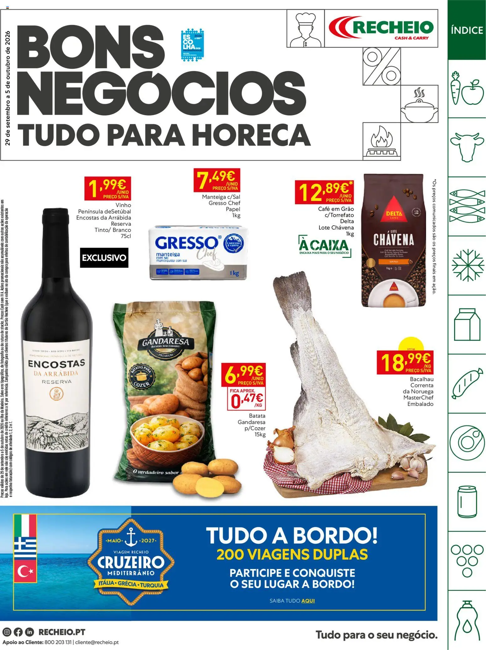 Pré-visualização do folheto da loja Recheio válida a partir de 29/09/2026