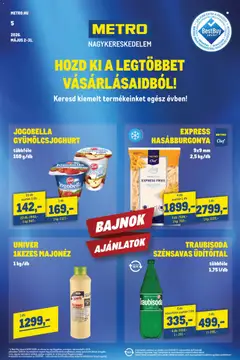 Metro - Metro Élelmiszer és Szezonális katalógus 2026/05 megtekintése, amely érvényes 2026.05.02.-től