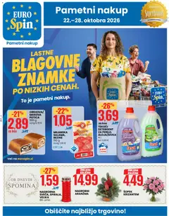Predogled kataloga iz trgovine Eurospin veljaven od 22.10.2026
