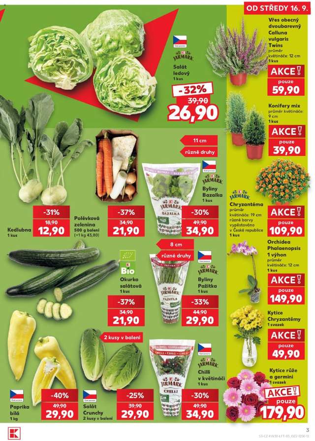 Nový Kaufland leták od 16.09.