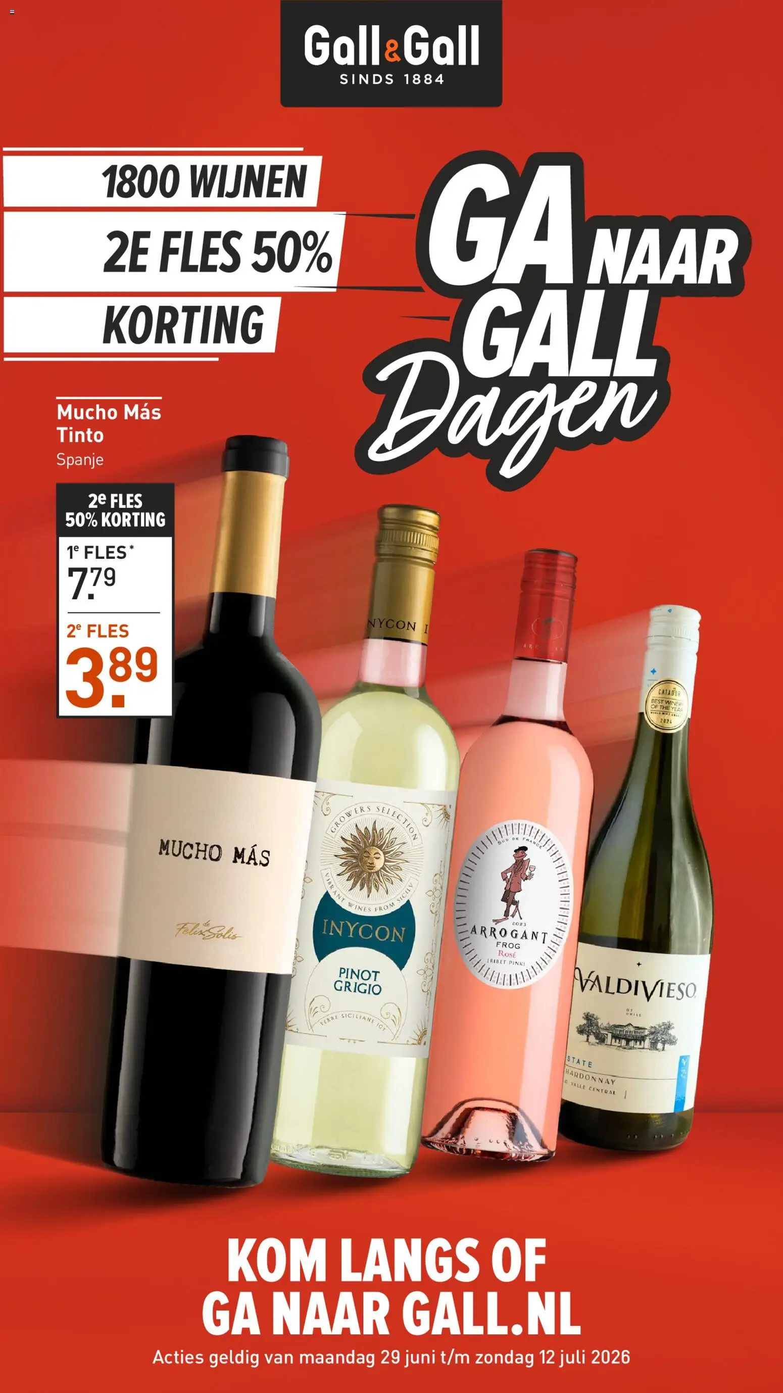 Voorbeeld van Gall en Gall folder van winkel Gall en Gall geldig vanaf 29-06-2026