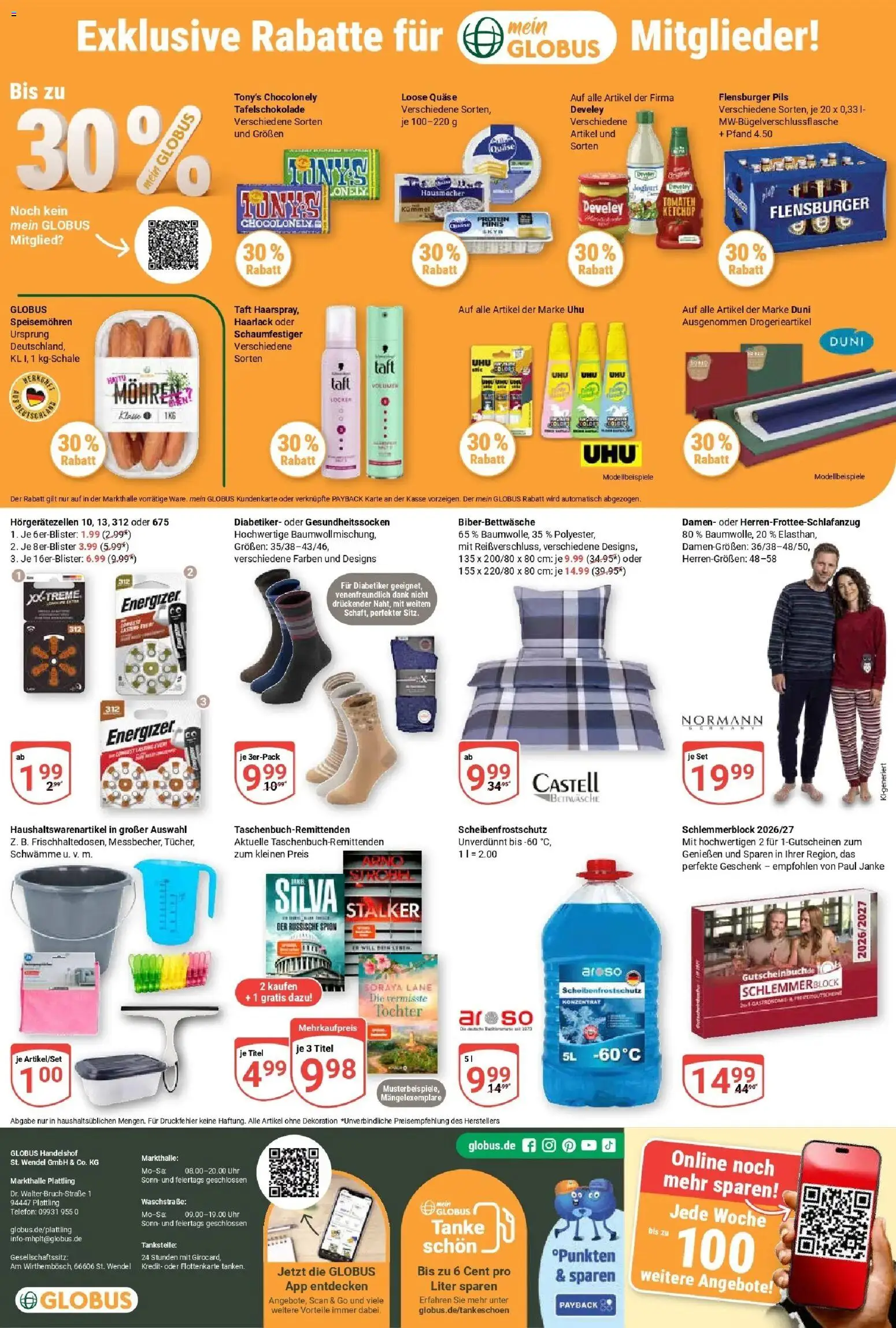 Vorschau von dem Prospekt des Geschäftes Globus, gültig ab dem 26.10.2026