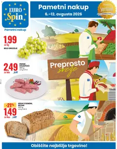 Predogled kataloga iz trgovine Eurospin veljaven od 06.08.2026