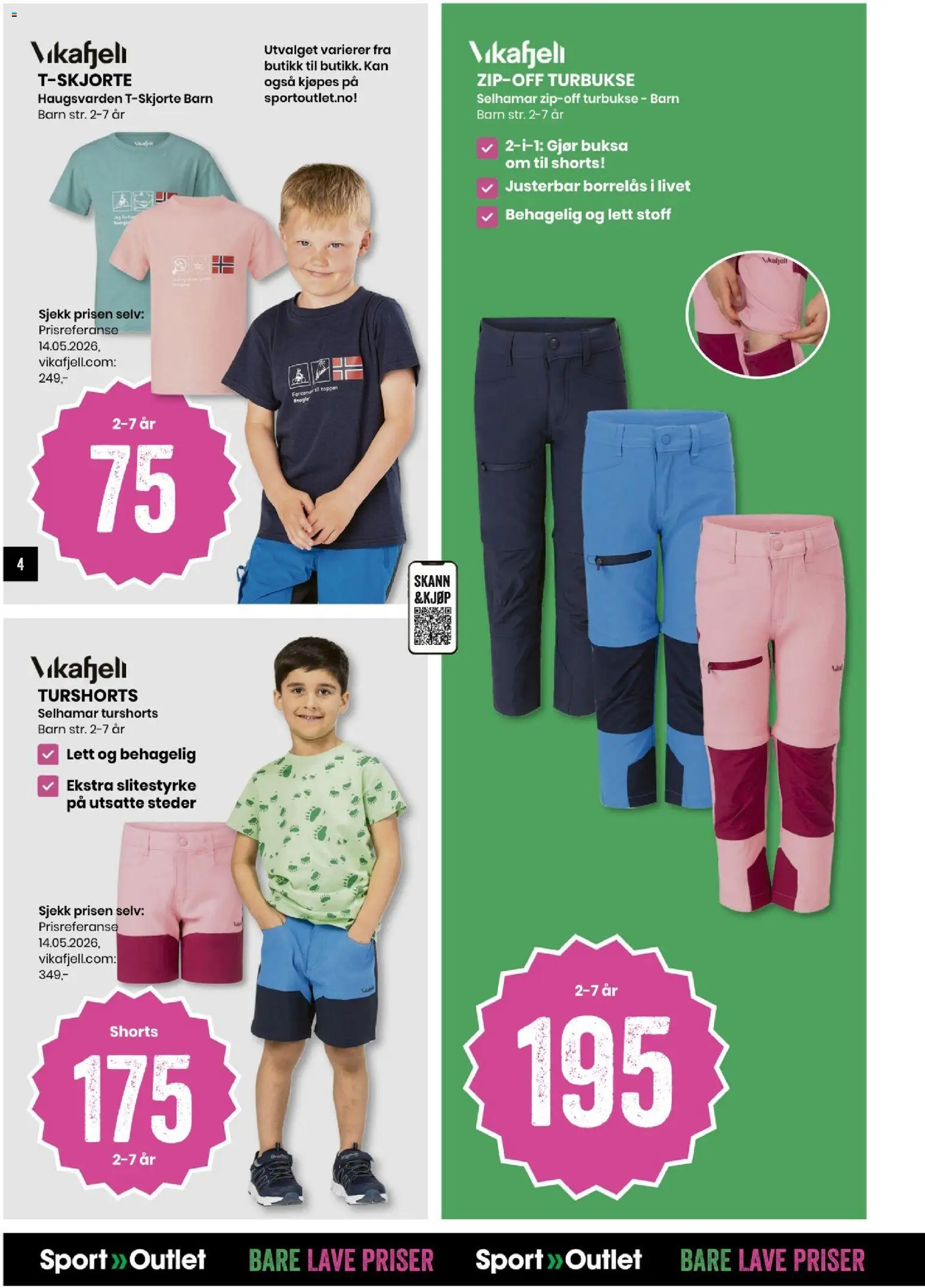 Forhåndsvis Sport Outlet kundeavis fra butikk Sport Outlet gyldig fra 02/06/2026 - Shorts