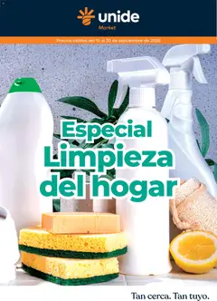 Vista previa del folleto de la tienda Unide válido desde el 10/09/2026 