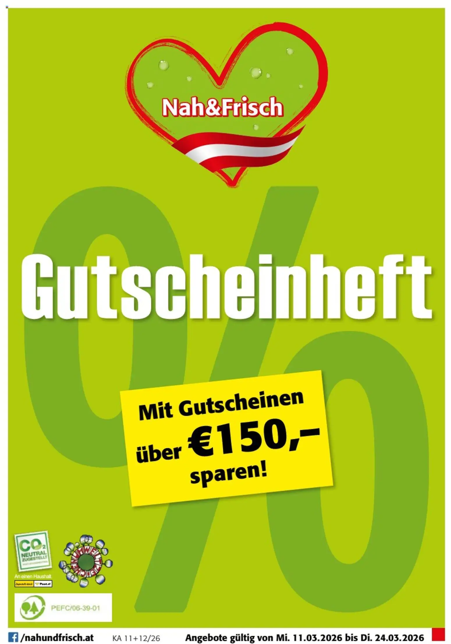 Vorschau der Angebote: Nah und Frisch Gutscheinheft gültig ab 11.03.2026