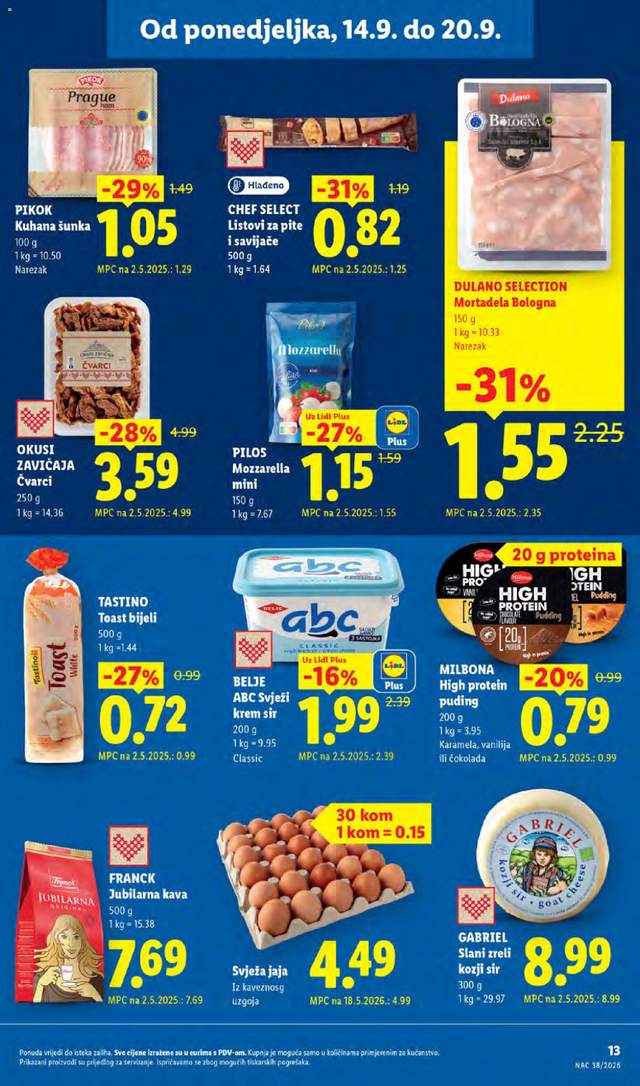 Novi Lidl katalog od 14.09.