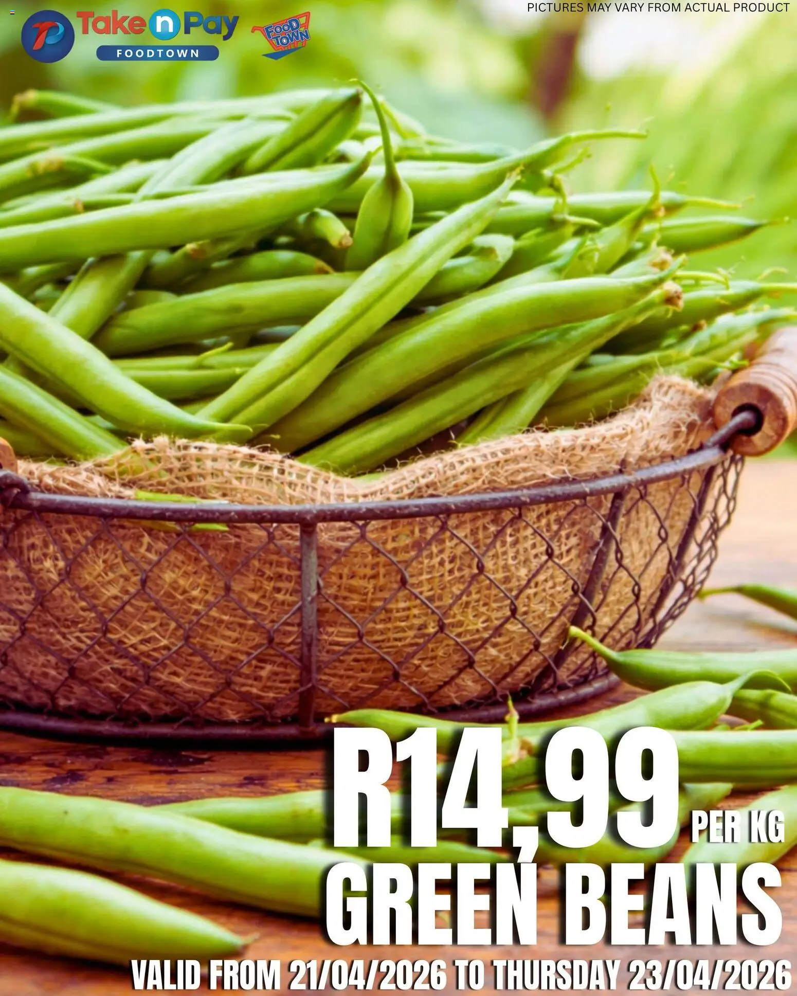 Preview of Take n Pay flyer valid from 21/04/2026 - Beans
