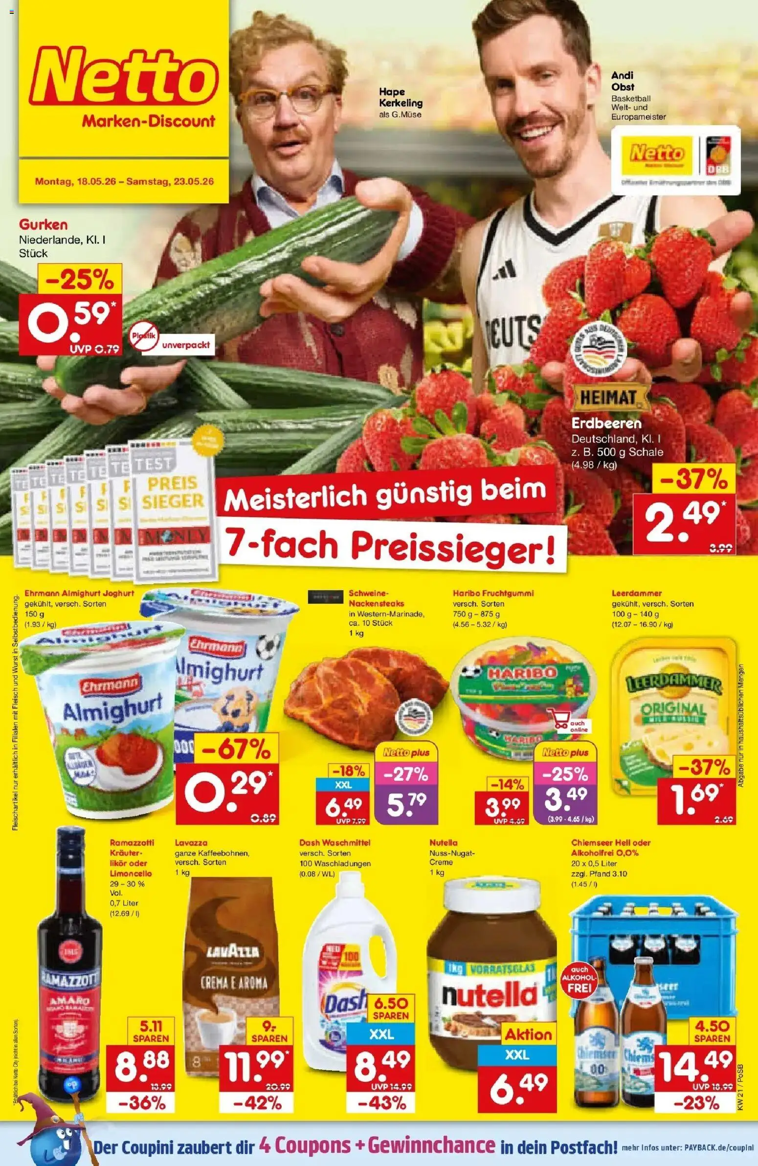 Vorschau von dem Prospekt des Geschäftes Netto Marken-Discount, gültig ab dem 17.05.2026